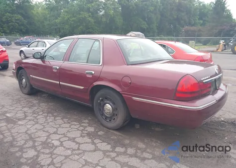 2004 Mercury Grand Marquis Gs z USA, uszkodzony, nr VIN 2MEFM74W74X669720